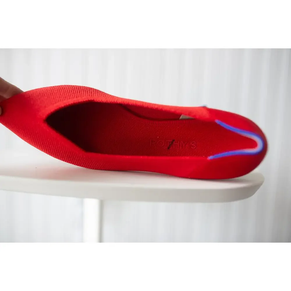 Rothy's The Point II Flats 9 NEW